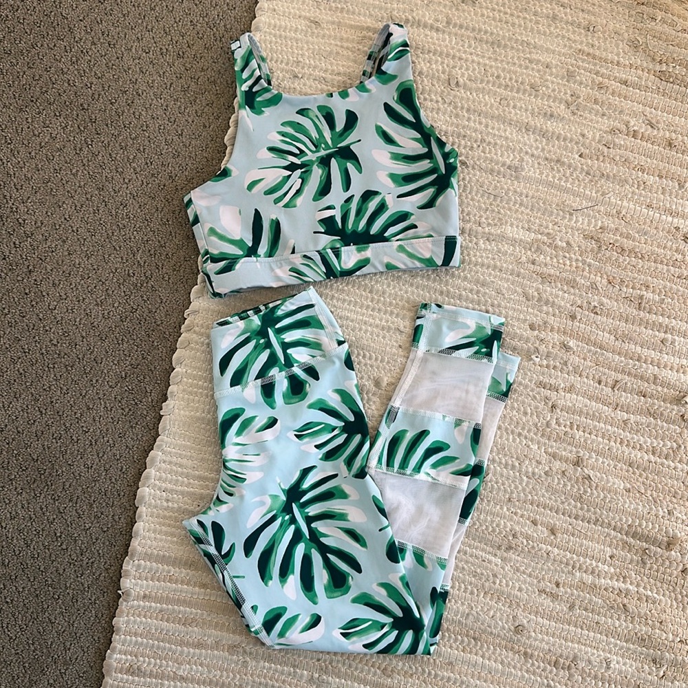 Zella girls activewear set